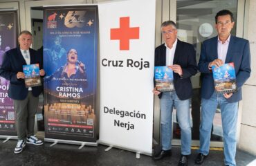 El alcalde y vicepresidente de la Fundación anuncia la I gala a beneficio de Cruz Roja en el Festival de la Cueva