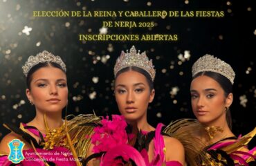 Abierto el plazo de inscripción para la elección de la Reina y el Caballero de las Fiestas de Nerja 2025