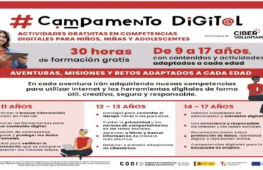 Campamento Digital gratuito para jóvenes