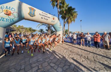 Nazha Macrouch y Miguel Ruiz vencen en la 31ª Media Legua Playa Burriana “Homenaje a Ayo"