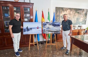 El fotógrafo Didier Borgeaud dona cinco de sus obras al Ayuntamiento