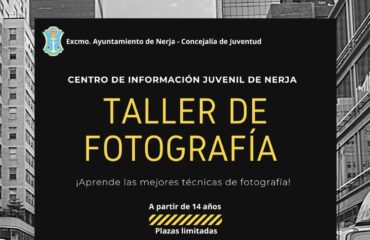 Juventud presenta un Taller de Fotografía para jóvenes a partir de 14 años