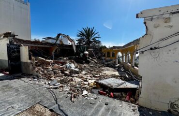 Comienzan los trabajos de demolición de la antigua Discoteca Narixa