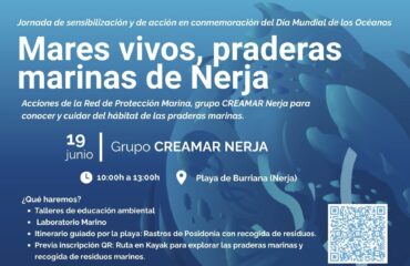 Nerja acoge una jornada de sensibilización ambiental sobre la importancia de las praderas marinas