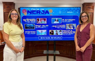 Mägo de Oz, Chambao, El Arrebato, Samuel G., José de las Heras y Samueliyo Baby protagonizarán los principales conciertos de la Feria de Nerja 2026