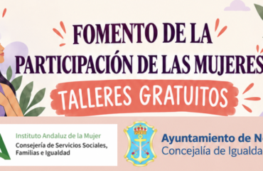 La Concejalía de Igualdad organiza cinco talleres gratuitos para fomentar la participación de las mujeres